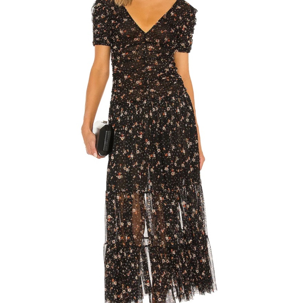 Rebecca Dress in Autumn Ditsy Mesh
MISA Los Angeles